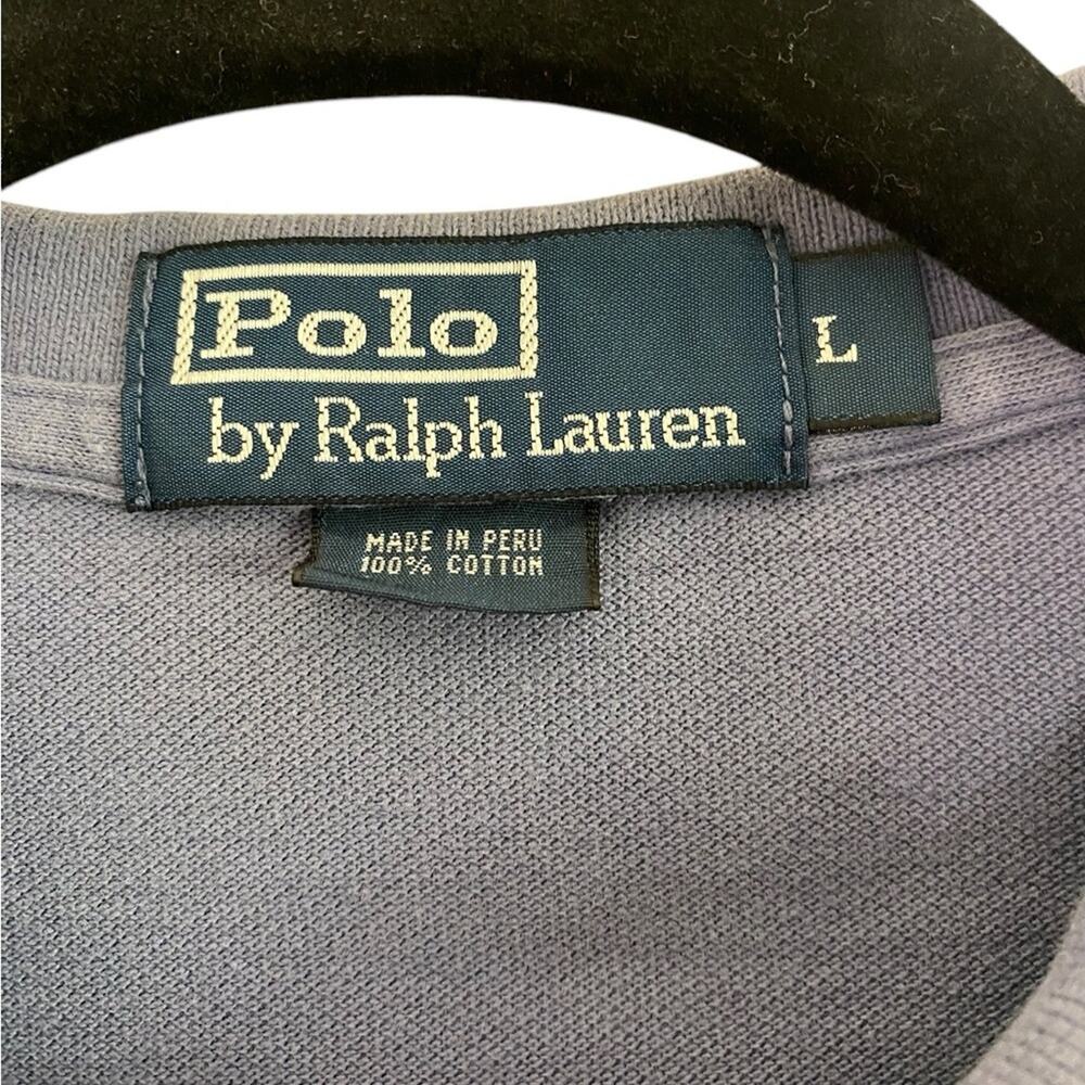 Polo by Ralph Lauren Blue Classic Polo Shirt - Picture 4 of 6